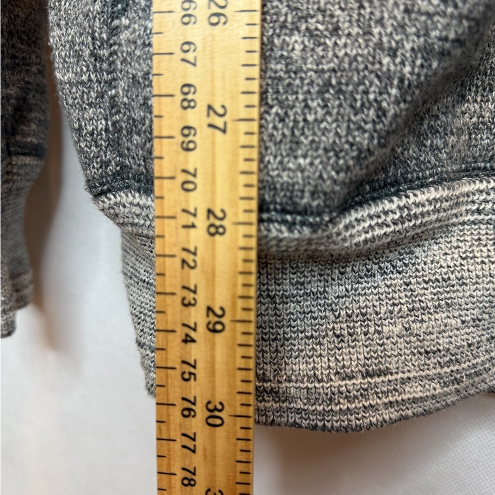 Polo Ralph Lauren Gray 100% Cotton Shawl Collar Cardigan Sweater Size Large Tall - Picture 7 of 9